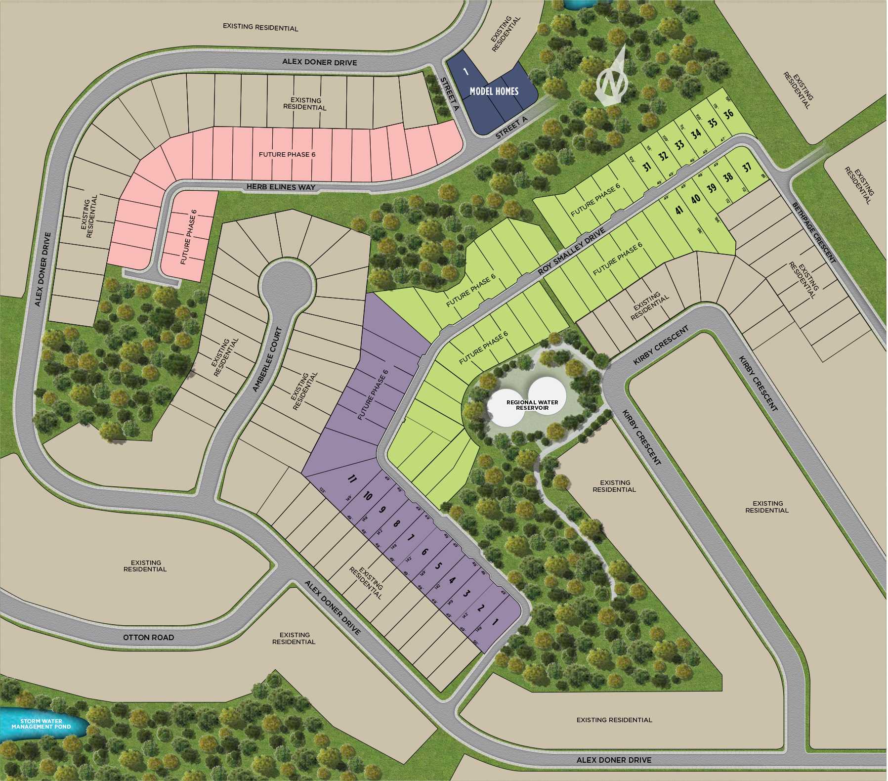 Glenway Phase 6 site plan