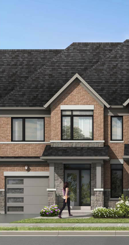 Burnaby townhome rendering