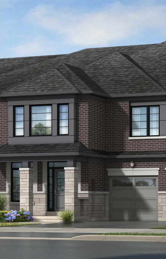 Claire townhome rendering