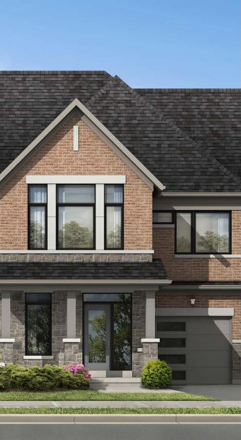 Helen townhome rendering