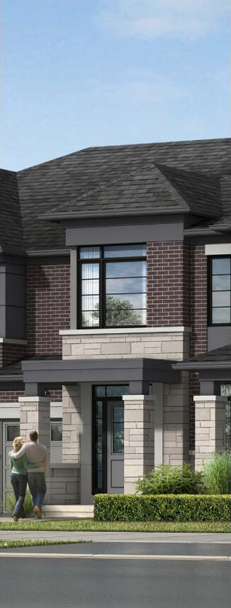 Kent townhome rendering